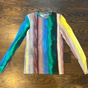 Cos striped colorful long sleeve shirt